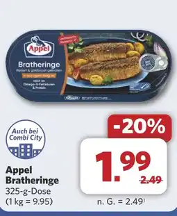 Combi Appel Bratheringe aanbieding