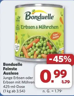 Combi Bonduelle Feinste Auslese aanbieding