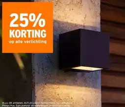 GAMMA Op alle verlichting aanbieding