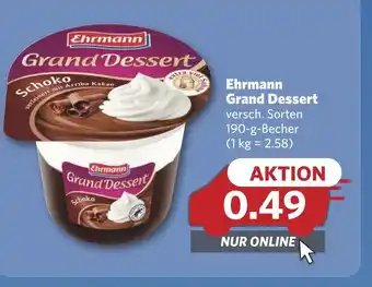 Combi Ehrmann Grand Dessert aanbieding