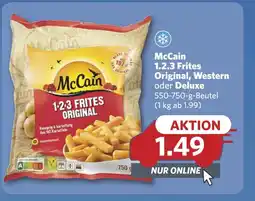 Combi McCain 1.2.3 Frites Original, Western oder Deluxe aanbieding
