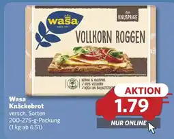 Combi Wasa Knäckebrot aanbieding