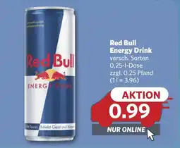 Combi Red Bull Energy Drink aanbieding