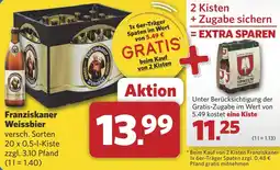 Combi Franziskaner Weissbier aanbieding