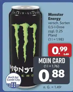 Combi Monster Energy aanbieding