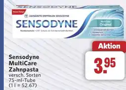 Combi Sensodyne MultiCare Zahnpasta aanbieding