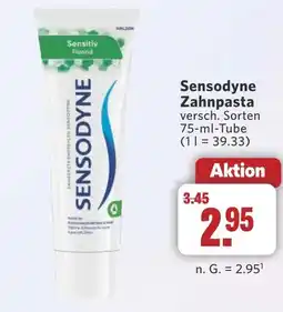 Combi Sensodyne Zahnpasta aanbieding