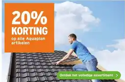 GAMMA Op alle Aquaplan artikelen aanbieding