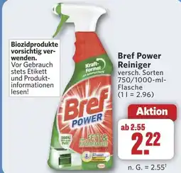 Combi Bref Power Reiniger aanbieding
