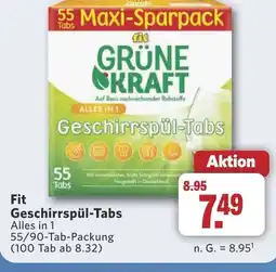 Combi Fit Geschirrspül-Tabs aanbieding