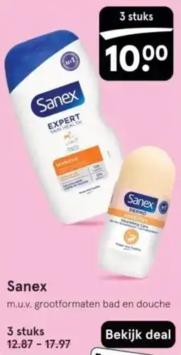 Etos Sanex aanbieding