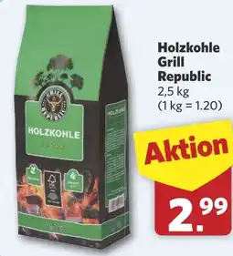 Combi Holzkohle Grill Republic aanbieding