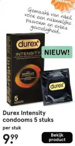 Etos Durex Intensity condooms 5 stuks aanbieding