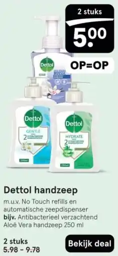 Etos Dettol handzeep aanbieding