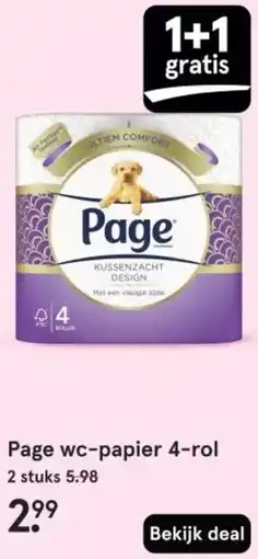 Etos Page wc-papier 4-rol aanbieding