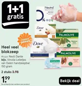 Etos Heel veel blokzeep aanbieding