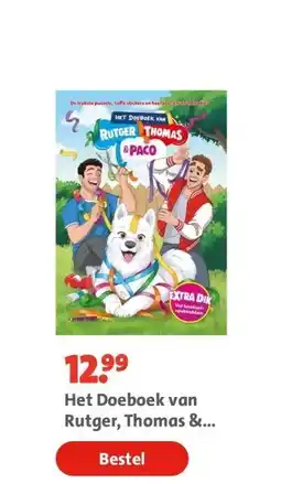Bruna Het Doeboek van Rutger, Thomas & Paco aanbieding