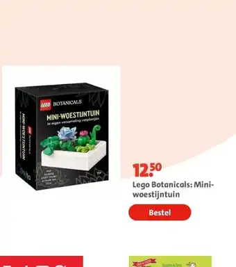Bruna Lego Botanicals: Mini-woestijntuin aanbieding