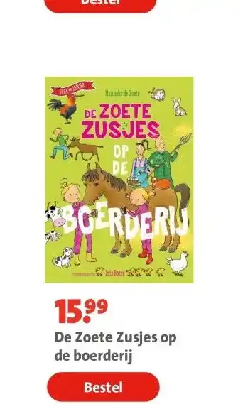 Bruna De Zoete Zusjes op de boerderij aanbieding