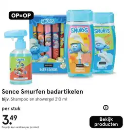 Etos Sence Smurfen badartikelen aanbieding