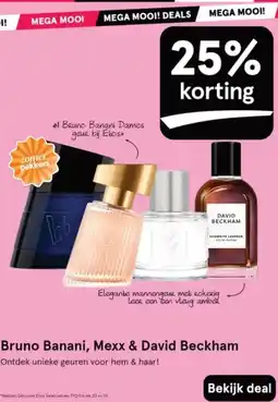 Etos Bruno Banani, Mexx & David Beckham aanbieding