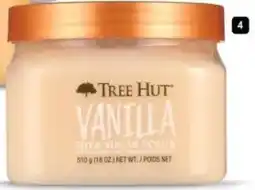 Etos Tree Hut Vanilla Shea Sugar scrub aanbieding
