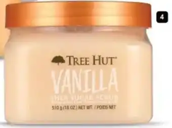 Etos Tree Hut Vanilla Shea Sugar scrub aanbieding