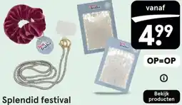 Etos Splendid festival aanbieding