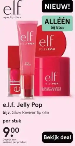 Etos E.l.f. Jelly Pop aanbieding