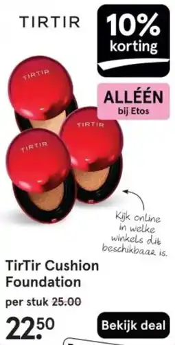 Etos TirTir Cushion Foundation aanbieding