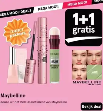 Etos Maybelline aanbieding
