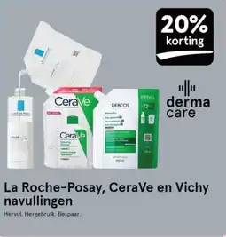 Etos La Roche-Posay, CeraVe en Vichy navullingen aanbieding