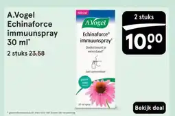 Etos A.Vogel Echinaforce immuunspray aanbieding