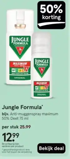 Etos Jungle Formula aanbieding