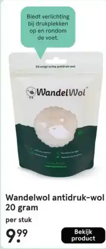 Etos Wandelwol antidruk wol aanbieding