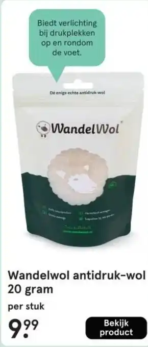 Etos Wandelwol antidruk wol aanbieding
