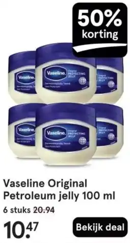 Etos Vaseline Original Petroleum jelly aanbieding
