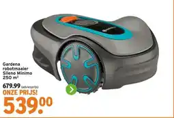 GAMMA Gardena robotmaaier Sileno Minimo 250 m² aanbieding