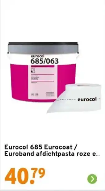 GAMMA Eurocol 685 Eurocoat Euroband afdichtpasta roze aanbieding