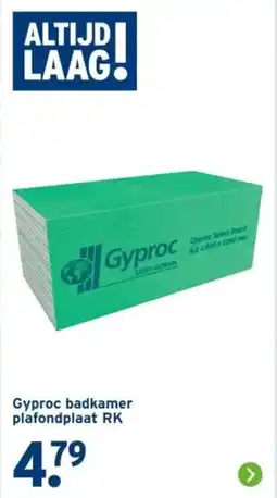 GAMMA Gyproc badkamer plafondplaat RK aanbieding