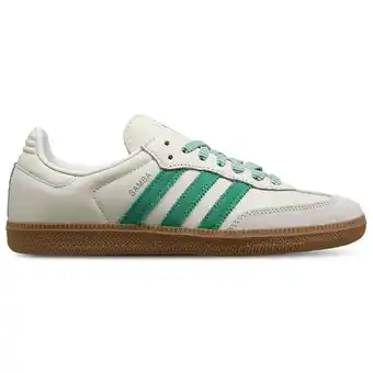 Foot Locker Adidas Samba Dames Schoenen - Wit - Maat: 36 - Leer - Foot Locker aanbieding