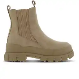 Foot Locker Buffalo Aspha Chelsea Dames Schoenen - Beige - Maat: 39 - PU - Foot Locker aanbieding