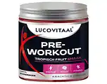 De Online Drogist Lucovitaal Pre-Workout Tropisch Fruit aanbieding