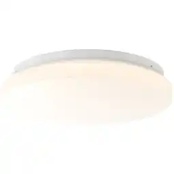 Praxis Brilliant plafondlamp Farica Starry wit ⌀26cm 12W aanbieding