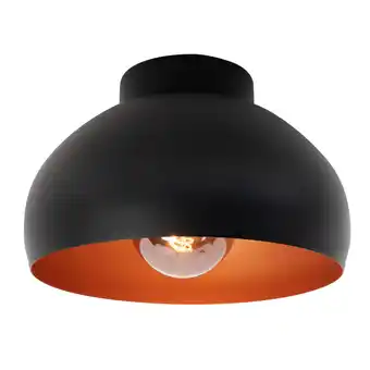 Praxis EGLO plafondlamp Mogano zwart koper ⌀30cm E27 aanbieding