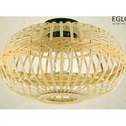 Praxis EGLO plafondlamp Towcester natuur ⌀25cm E27 aanbieding