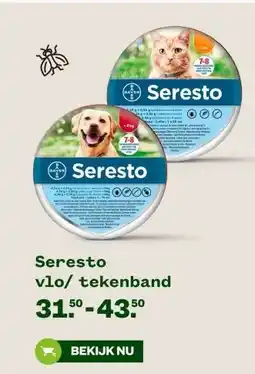 Welkoop Seresto vlo/ tekenband aanbieding