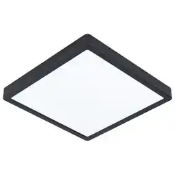 Praxis EGLO plafondlamp Fueva 5 zwart vierkant 20W aanbieding