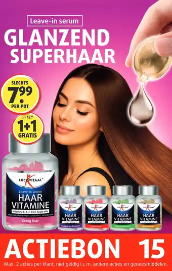 Lucovitaal GLANZEND SUPERHAAR aanbieding