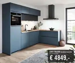 Keukendepot EASY TOLEDO Fjordblauw ultramat aanbieding